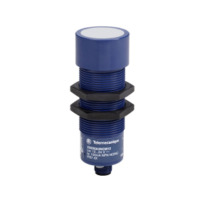 TES Electric Ultrasonic Sensor; Window-Limit; 30mm Barrel; 1000mm Max. Range; 12-24VDC; PNP(x2); M12 QD